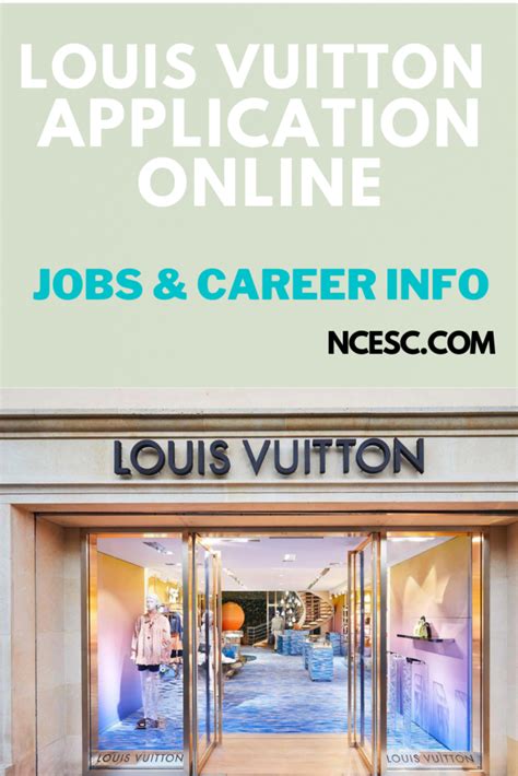 louis vuitton careers remote|louis vuitton entry level jobs.